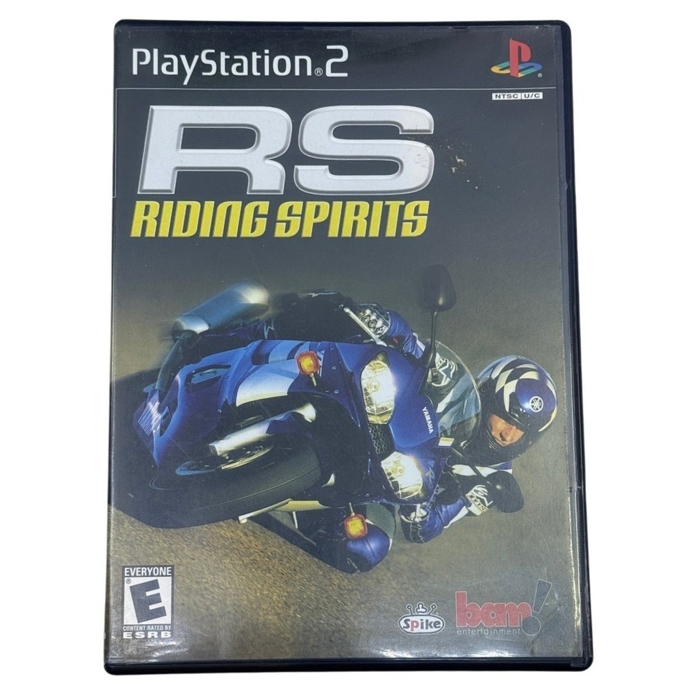 PlayStation 2 PS2 Riding Spirits Complete CIB Racing Game‎ NTSC-U/C Tested